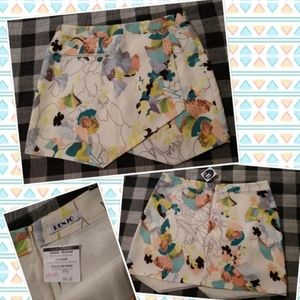 NEW floral wrap mini skirt L Renjo